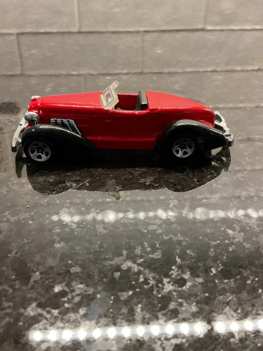 Auburn 852 Red Convertible Roadster